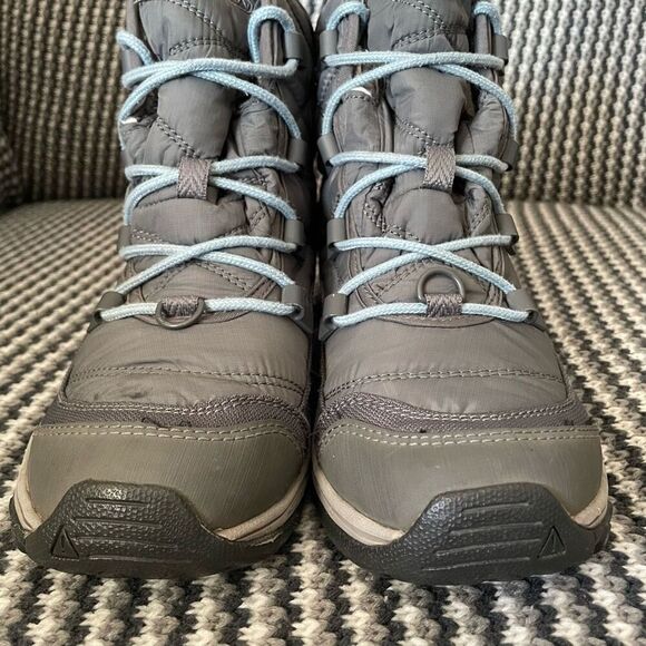 Keen Terradora grey ankle height waterproof boot women’s shoe size 7.5 - Picture 4 of 13